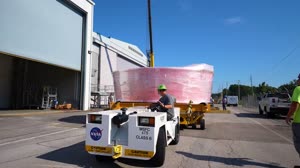 Final Piece of Rocket Hardware for Artemis II Heads to Florida